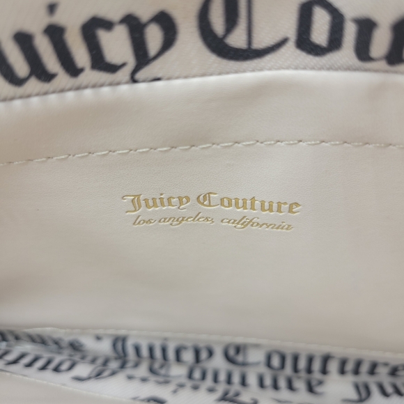 Juicy Couture Wide Wristlet • Black w/ Gold - Picture 3 of 6